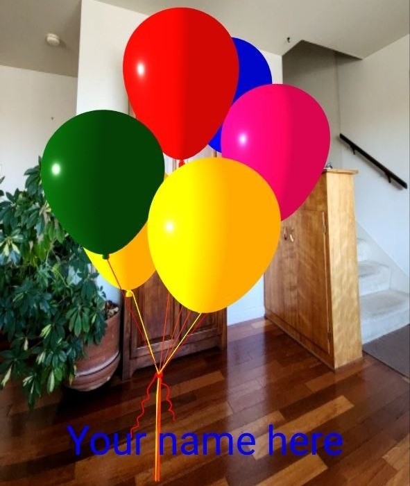 custom A/R V/R virtual greeting card by kschoener.art 